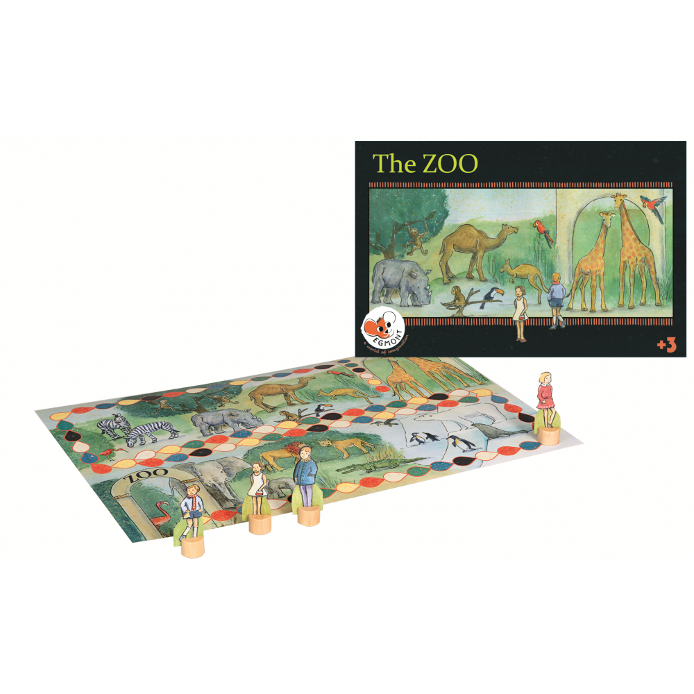 Joc cu animale si culori la zoo Egmont Toys